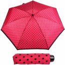Derby Mini Hit Micro dots deštník dámský skládací růžový