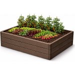 Vyvýšený záhon Prosperplast BASE WOODY hnědý 75,6 cm – Hledejceny.cz