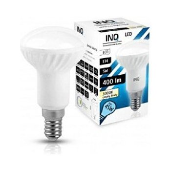 INQ LED žárovka E14 refl.R50 5W Teplá bílá