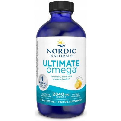 Nordic Naturals Ultimate Omega 2840 mg 237 ml s příchutí citronu – Hledejceny.cz