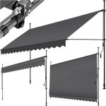 LIVARNO home Upínací markýza, 300 x 150 cm, antracitová – HobbyKompas.cz