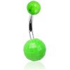 Piercing Piercing pupíku 1103 Green