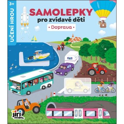 Samolepky pro zvídavé děti doprava – Zboží Dáma