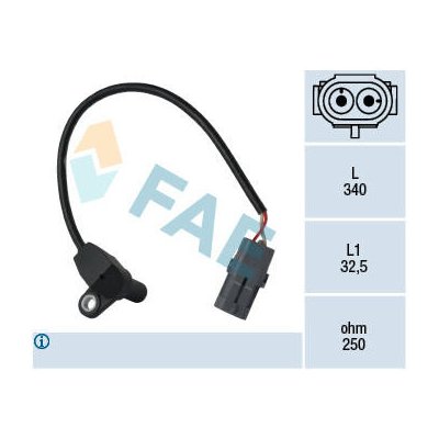 Generátor impulsů, klikový hřídel FAE 79185 – Zboží Mobilmania