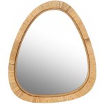 J-Line Ratanové závěsné zrcadlo Urobi 54 x 46,5 cm – Hledejceny.cz