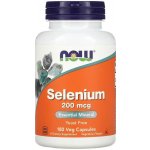 NOW Foods Selenium 200mcg 90 rostlinných kapslí – Hledejceny.cz