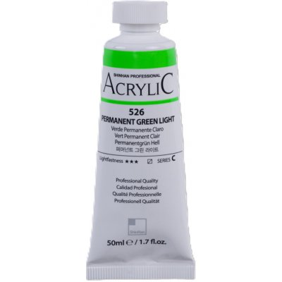 ShinHan akrylová barva permanent green light 526 50 ml – Hledejceny.cz