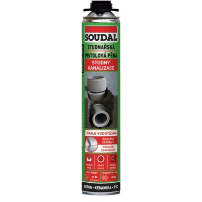 SOUDAL Pěna pistolová studnařská 750 ml – Sleviste.cz