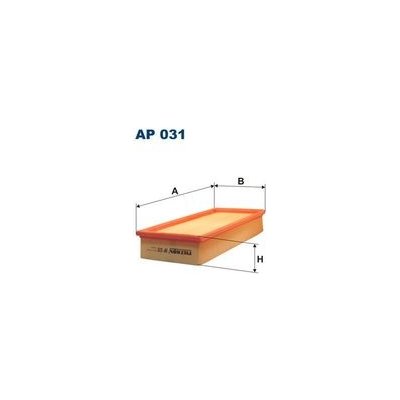 Vzduchový filtr FILTRON AP 031 – Hledejceny.cz