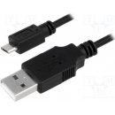 Logilink CU0057 Kabel USB 2.0 Typ-A samec pro Typ- micro B samec, délka 0,6m, černá