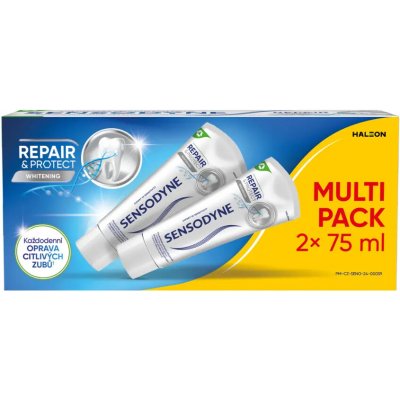 Sensodyne s fluoridem Repair & Protect Whitening Multipack 150 ml – Hledejceny.cz