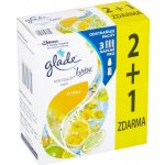 Glade Touch & Fresh Fresh Lemon náplň aerosolový osvěžovač vzduchu 3 x 10 ml – Zboží Mobilmania