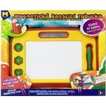 Mac Toys Magnetická tabulka kreslící červeno-žlutá – Hledejceny.cz