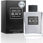 Antonio Banderas Seduction In Black toaletní voda pánská 200 ml – Zboží Mobilmania