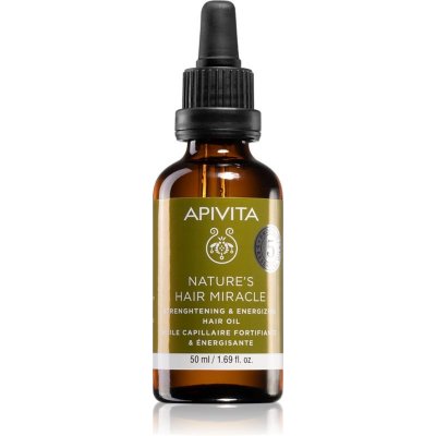 Apivita Holistic Hair Care Nature's Hair Miracle olej pro posílení vlasů 50 ml – Hledejceny.cz