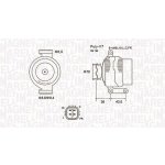 MAGNETI MARELLI generátor 063731980010