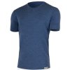 Pánské sportovní tričko Lasting pánské Merino triko CHUAN modré