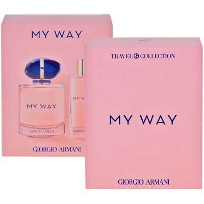 Giorgio Armani My Way EDP 90 ml + EDP 15 ml dárková sada – Zboží Mobilmania