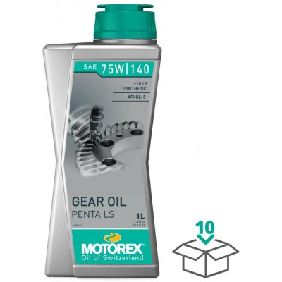 Motorex Gear Oil Penta LS 75W-140 1 l – Sleviste.cz