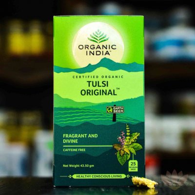 Organic India Tulsi Original Tea BIO 25 sáčky – Zboží Mobilmania