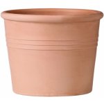 Deroma Květináč Cilindro Bordato Primitivo White terakota 38 x 29 cm – Hledejceny.cz