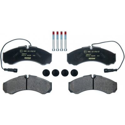 Sada brzdových destiček, kotoučová brzda TEXTAR 2912113 – Hledejceny.cz