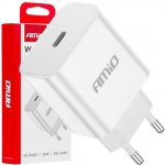 Síťová nabíječka USB-C 20W Quick Charge 230V AMIO-03891 | Zboží Auto