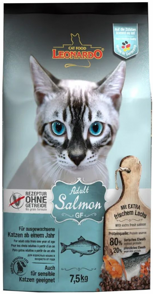 Leonardo Adult Salmon GF 7,5 kg