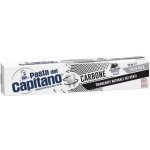 Pasta del Capitano Charcoal Prémiová s aktivním dřevěným uhlím 75 ml – Hledejceny.cz