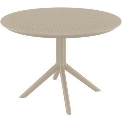 Siesta Zahradní kulatý stůl SKY TABLE 105 taupe 124 – Zboží Mobilmania