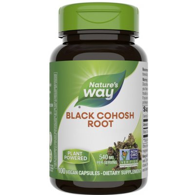 Nature's Way Black Cohosh Root 100 kapslí – Hledejceny.cz