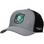 Madcat SKULL BADGE CAP GREY MELANGE – Zboží Dáma