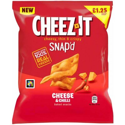 Cheez-It Snap'd pšeničné sýrové krekry 120 g – Zboží Mobilmania