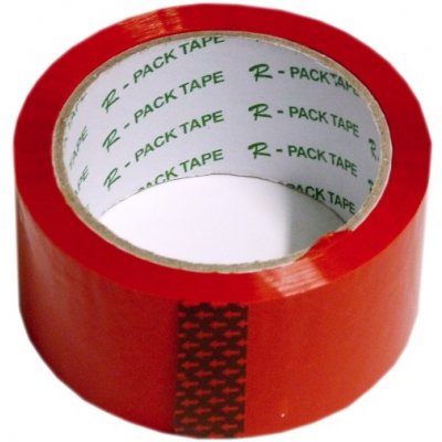 R-Pack lepicí páska balicí červená 48 mm x 66 m – Sleviste.cz