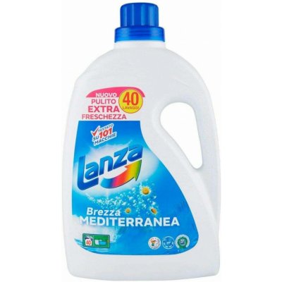 Lanza Brezza Mediterranea gel na bílé a barevné prádlo 40 PD 2 l – Zboží Mobilmania