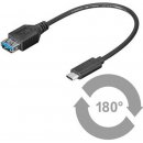 PremiumCord kur31-01 USB 3.1 konektor C/male - USB 3.0 konektor A/female, 0,2m