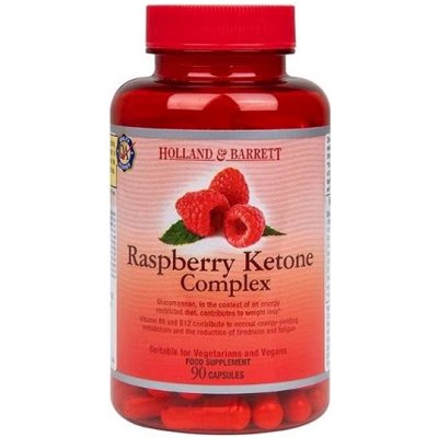 Holland & Barrett Malinový ketonový komplex 90 kapslí – Hledejceny.cz