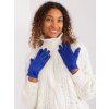 Italy Moda hladké zateplené rukavice at-rk-2370.95-kobalt