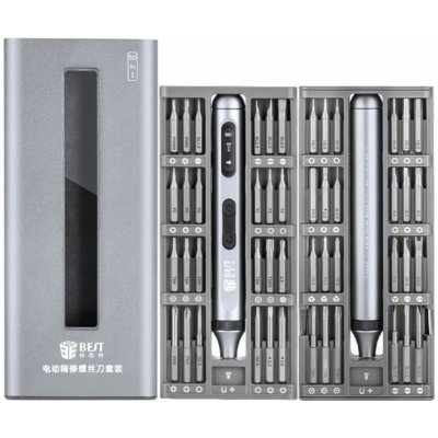 BESTOOL Elektrický šroubovák se sadou 48 bitů BST-9933A – Sleviste.cz