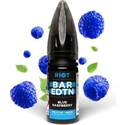 Riot Squad BAR EDTN Salt Blue Raspberry 10 ml 20 mg – Hledejceny.cz