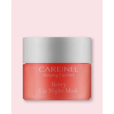CARE:NEL Noční jahodová maska na rty Berry Lip Night Mask 5 g – Zboží Dáma