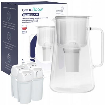 Aquafloow ClassGlass White + filtr Class 5 ks – Hledejceny.cz