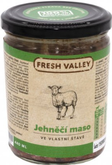 Fresh Valley jehněčí maso ve vlastní šťávě 440 ml