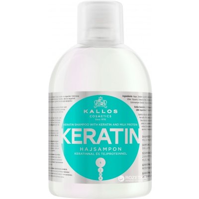 Kallos Keratin Shampoo 1000 ml – Zboží Mobilmania