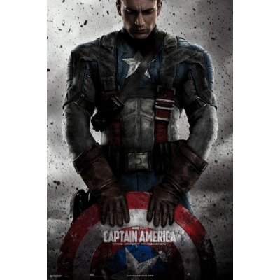 Plakát, Obraz - Marvel - Captain America, 61 × 91.5 cm – Zboží Dáma