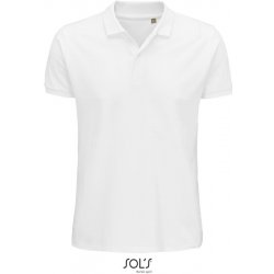 SOL's Collection polokošile Planet Men bio bavlna krátký rukáv pánská COT-25356600102 Bílá