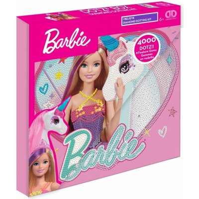 DIAMOND DOTZ DOTZIES Barbie DBX094 28 x 28 cm – Sleviste.cz