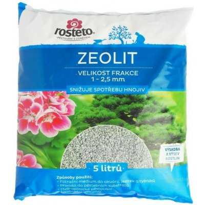 Rosteto Zeolit frakce 1 - 2,5 mm 5 l – Hledejceny.cz