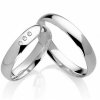 Prsteny Klasické snubní prsteny OC1005