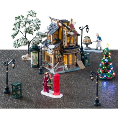 Lemax Vánoční vesnička Lucy´s Chocolate Shop Set – Hledejceny.cz